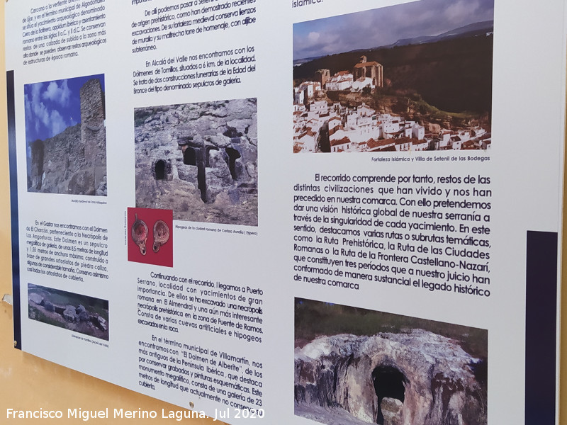 Museo La frontera y los castillos - Museo La frontera y los castillos. Cartel