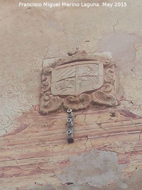 Casa de D. Federico Parera - Casa de D. Federico Parera. Escudo