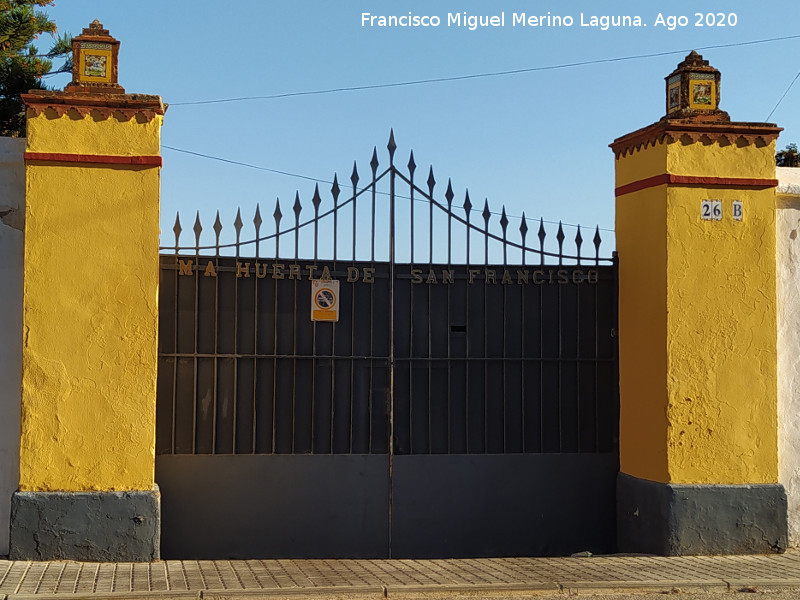 Iglesia de San Francisco - Iglesia de San Francisco. Huerta