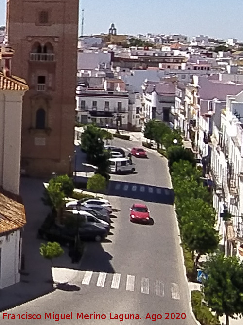 Calle San Pedro - Calle San Pedro. Desde el Alc�zar de la Puerta de Sevilla