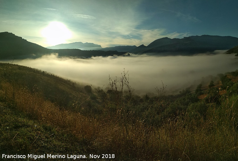 Mirador del Portichuelo - Mirador del Portichuelo. Vistas con un mar de nubes