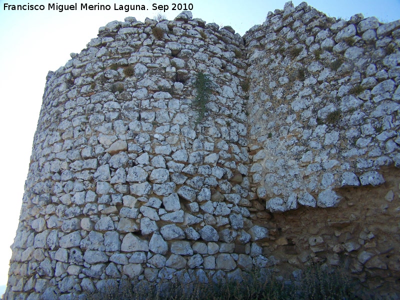 Castillo de la Pea. Torren Circular Noreste - Castillo de la Pea. Torren Circular Noreste. Extramuros