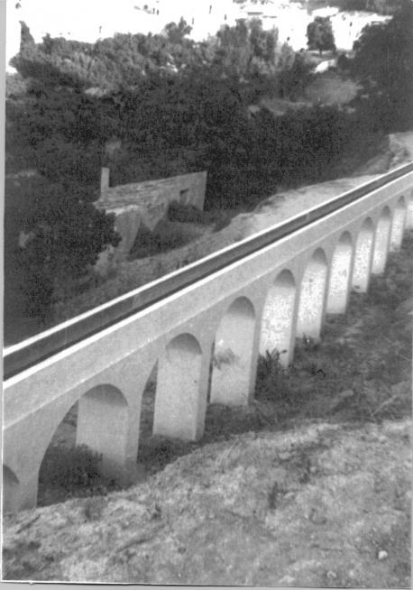 Acueducto de la Panificadora - Acueducto de la Panificadora. Foto antigua