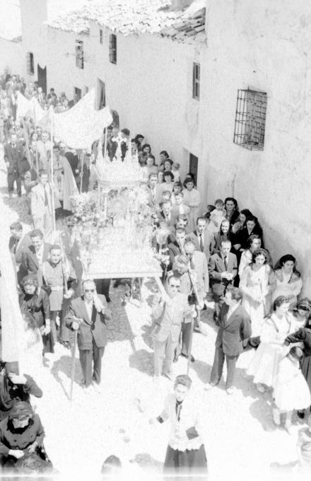 Calle Madridejo - Calle Madridejo. Foto antigua. Corpus