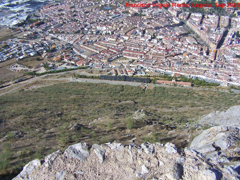 Castillo de la Pea. Torren Circular Suroeste - Castillo de la Pea. Torren Circular Suroeste. Altura