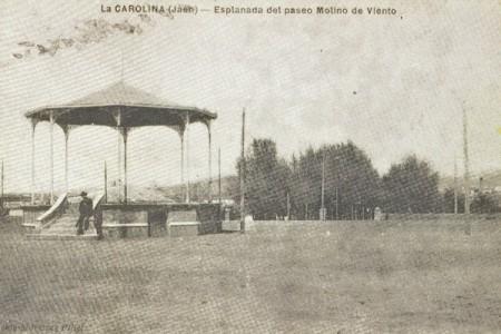 Paseo Molino de Viento - Paseo Molino de Viento. Foto antigua. Explanada del Molino de Viento