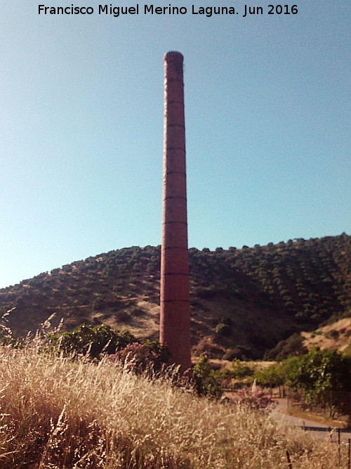 Mina La Aquisgrana - Mina La Aquisgrana. Chimenea