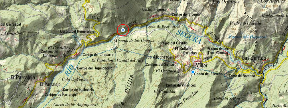 Fuente de los Cuatro Caos - Fuente de los Cuatro Caos. Mapa