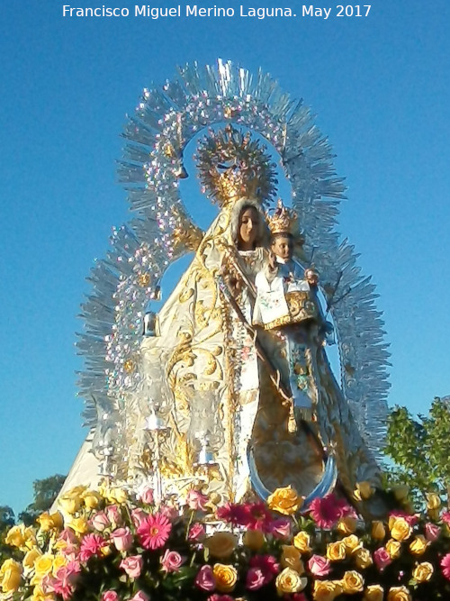 Virgen de la Estrella - Virgen de la Estrella. En procesin