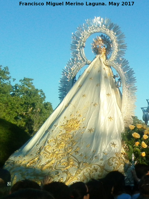 Virgen de la Estrella - Virgen de la Estrella. Manto