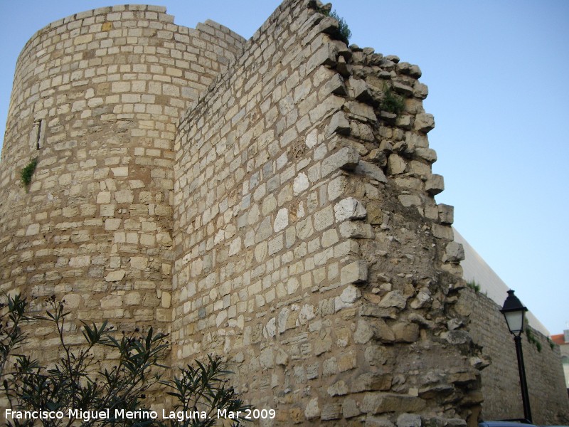 Muralla de Jan. Lienzo desaparecido Carretera de Crdoba - Muralla de Jan. Lienzo desaparecido Carretera de Crdoba. 