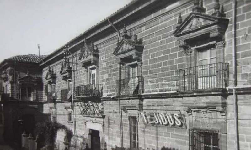 Palacio del Marqus de Bussianos - Palacio del Marqus de Bussianos. Foto antigua