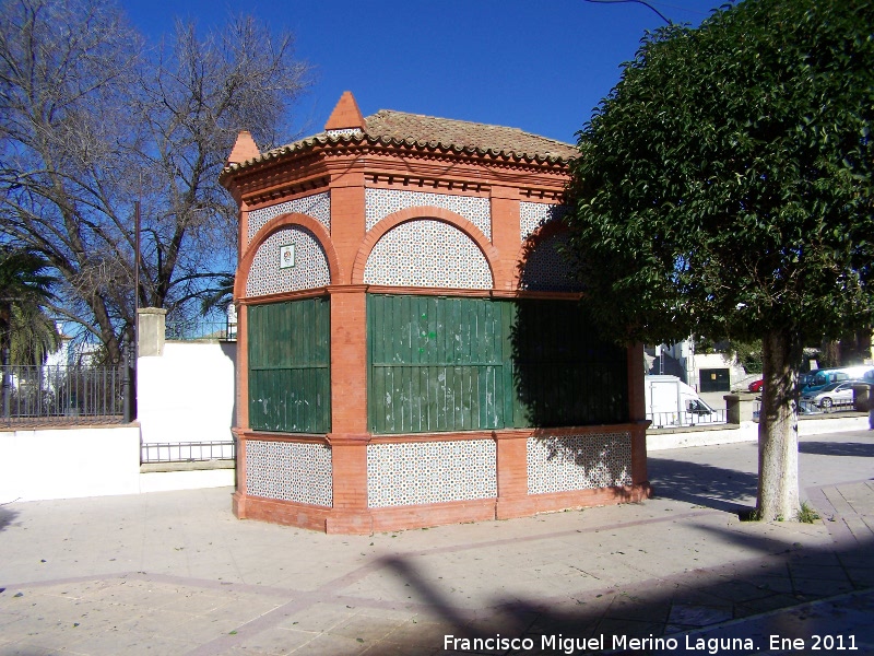 Paseo General Muoz-Cobo - Paseo General Muoz-Cobo. Kiosco