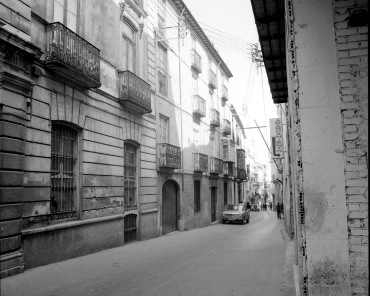 Palacio del Vizconde de Los Villares - Palacio del Vizconde de Los Villares. Foto antigua