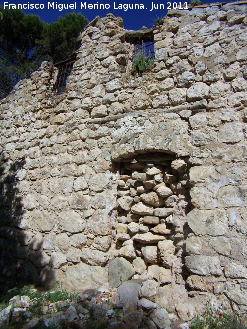 Casa forestal de la Hoya del Cao - Casa forestal de la Hoya del Cao. Puerta cegada