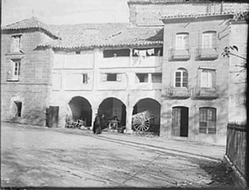 Convento de San Andrs - Convento de San Andrs. Foto antigua