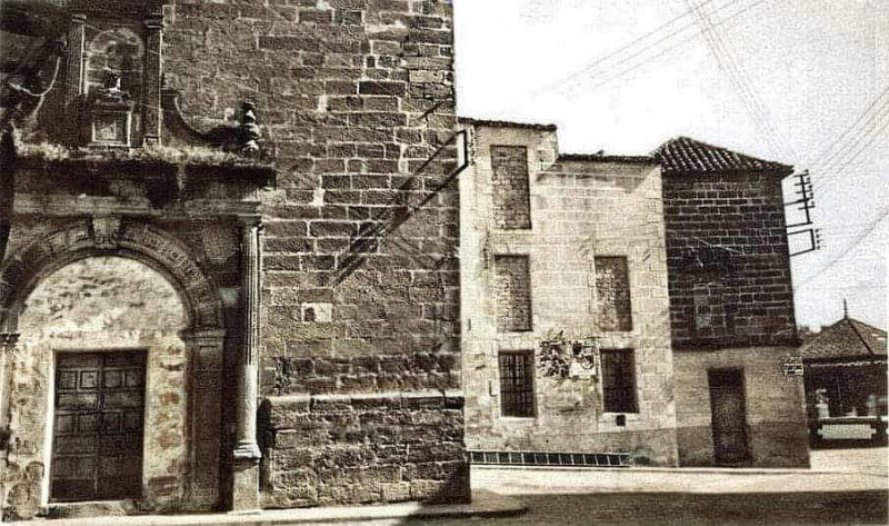 Convento de San Andrs - Convento de San Andrs. Foto antigua