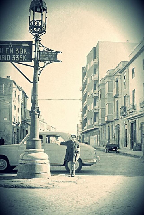 Calle Virgen de la Capilla - Calle Virgen de la Capilla. Foto antigua