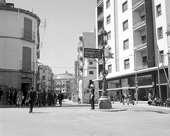 Calle Virgen de la Capilla - Calle Virgen de la Capilla. Foto antigua