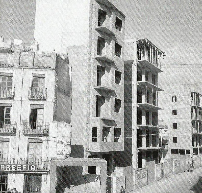 Calle Virgen de la Capilla - Calle Virgen de la Capilla. Foto antigua