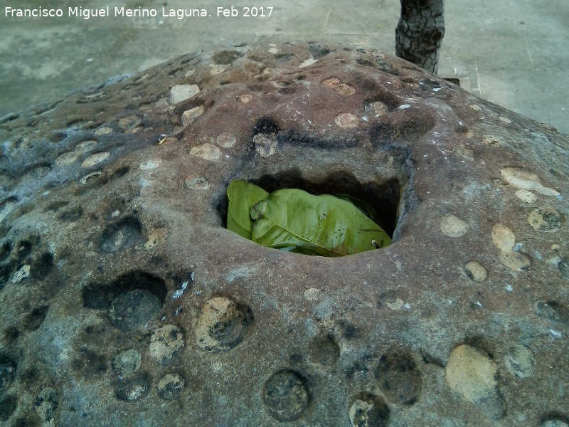 Piedra de los Deseos - Piedra de los Deseos. Entalladura