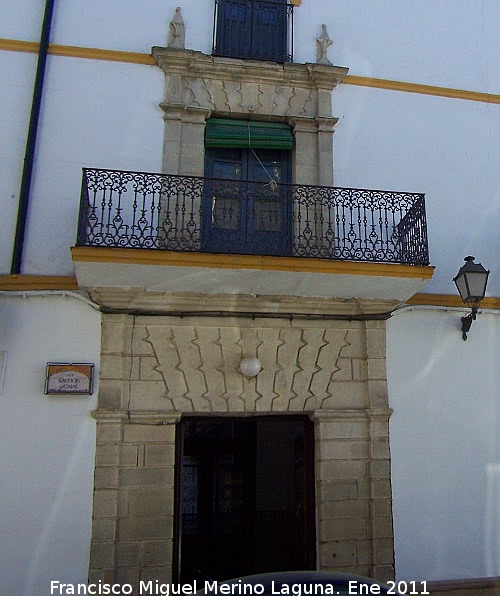 Casa de la Calle Ramn y Cajal n 7 - Casa de la Calle Ramn y Cajal n 7. Portada