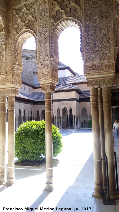 Alhambra. Patio de los Leones - Alhambra. Patio de los Leones. 