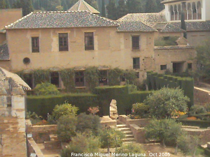 Alhambra. Patio de Machuca - Alhambra. Patio de Machuca. 