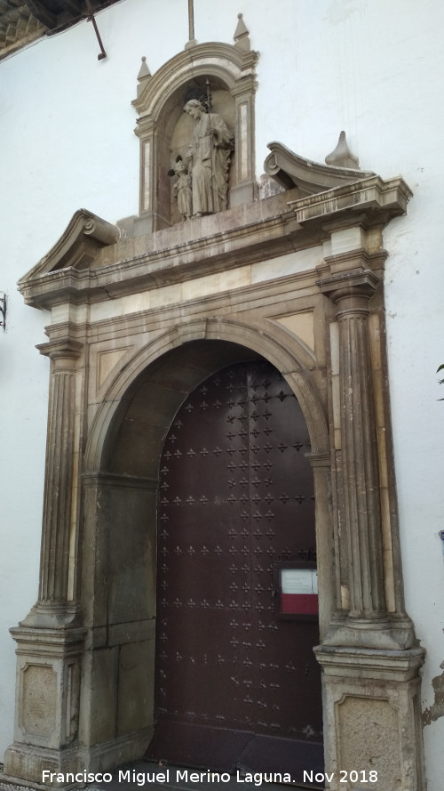 Iglesia de San Jos - Iglesia de San Jos. Portada