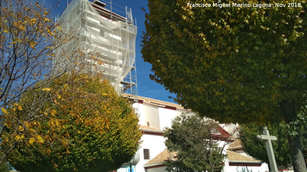 Iglesia de San Nicols - Iglesia de San Nicols. En reconstruccin