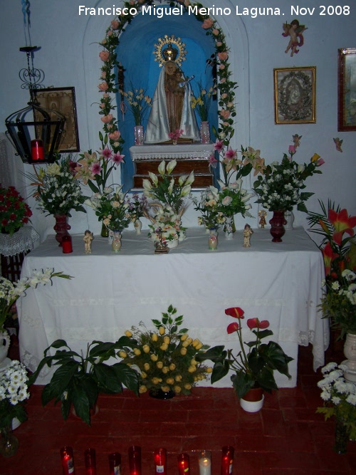 Ermita de los Angeles - Ermita de los Angeles. Interior