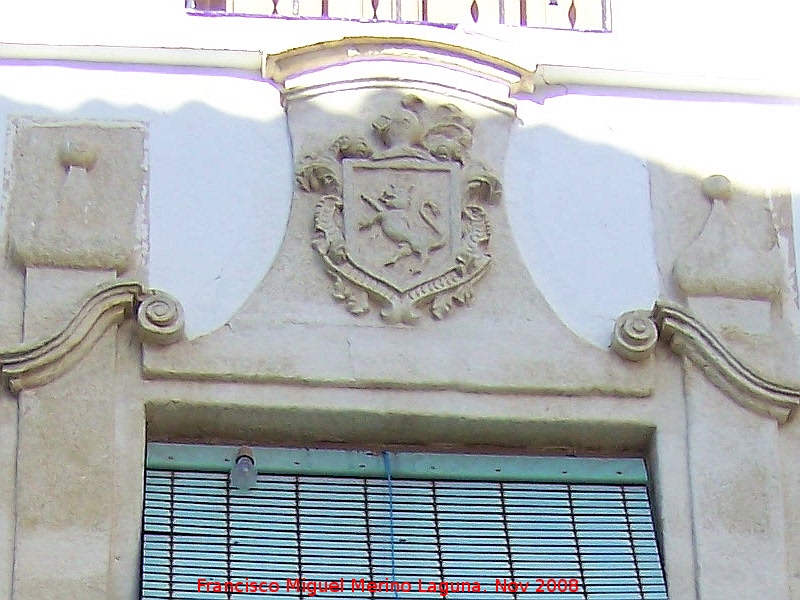 Casa de la Calle de Enciso n 62 - Casa de la Calle de Enciso n 62. Escudo