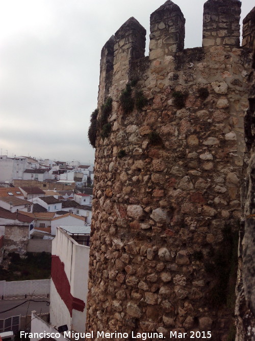 Murallas de Cabra - Murallas de Cabra. Torren circular