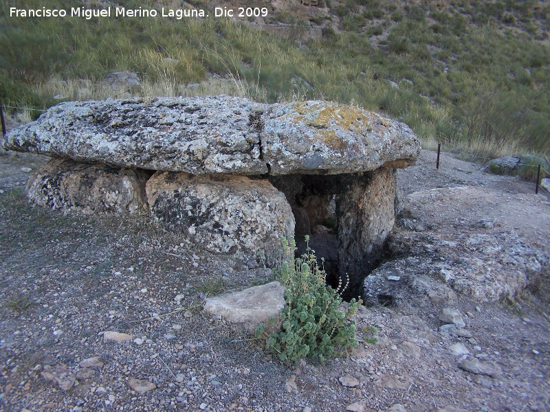 Dolmen 134 de Las Ascensias - Dolmen 134 de Las Ascensias. Parte trasera