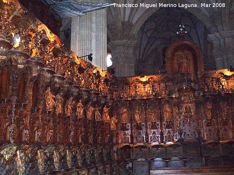 Catedral de Guadix - Catedral de Guadix. Coro