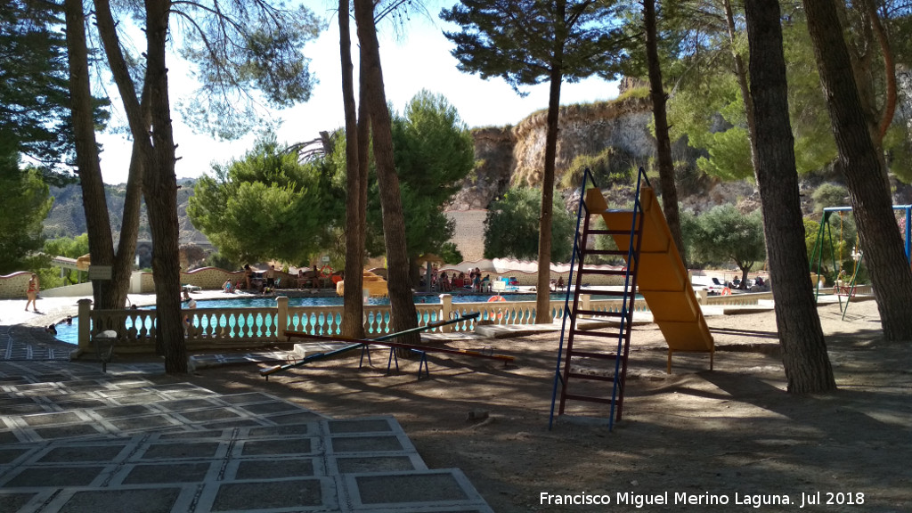 Balneario de Alicn de las Torres - Balneario de Alicn de las Torres. Parque infantil