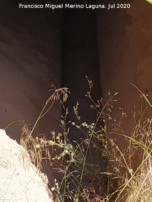 Mina de Agua del Llano de la Ermita - Mina de Agua del Llano de la Ermita. Acequia interna