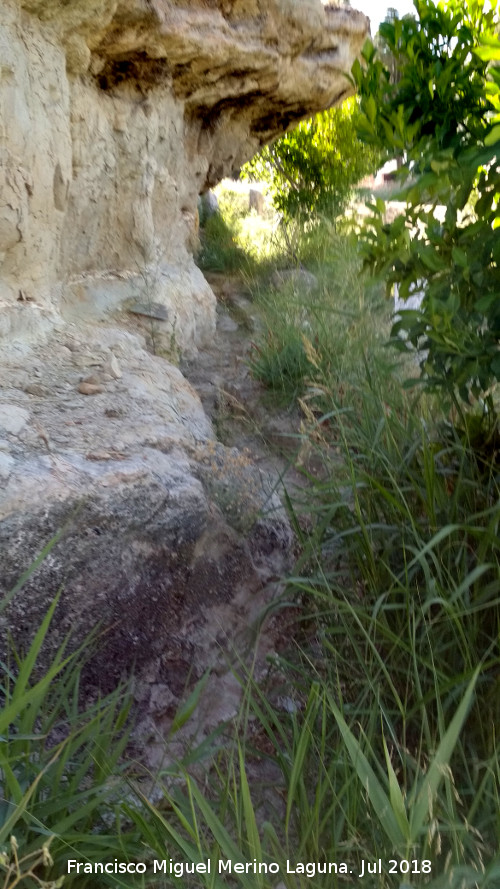 Casas Cueva Altas de los Baos - Casas Cueva Altas de los Baos. Banco corrido