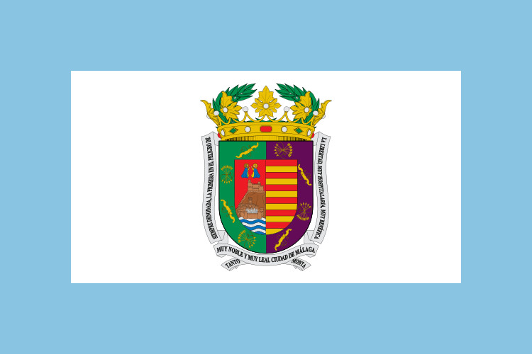 Provincia de Mlaga - Provincia de Mlaga. Bandera