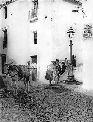 Callejn del Estanco - Callejn del Estanco. Foto antigua