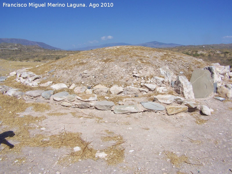 Los Millares. Necrpolis - Los Millares. Necrpolis. Dolmen 3 Tmulo