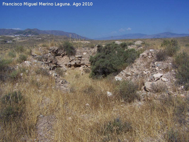 Los Millares. Necrpolis - Los Millares. Necrpolis. Dolmen 7 sin excavar