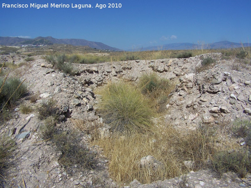 Los Millares. Necrpolis - Los Millares. Necrpolis. Dolmen 9 sin excavar