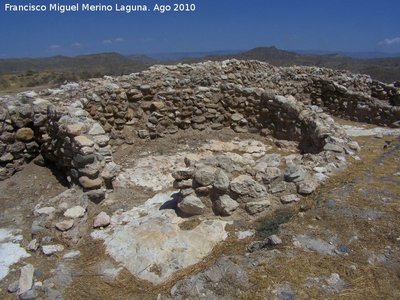 Los Millares. Muralla Exterior - Sector Norte - Los Millares. Muralla Exterior - Sector Norte. Cabaa 30