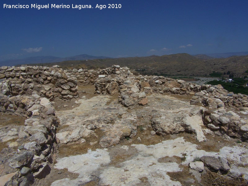 Los Millares. Muralla Exterior - Sector Norte - Los Millares. Muralla Exterior - Sector Norte. Bastin 32 y espacio 56