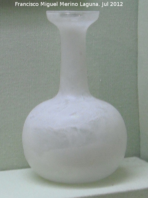 Portus Illicitanus - Portus Illicitanus. Botella romana. Museo de Santa Pola