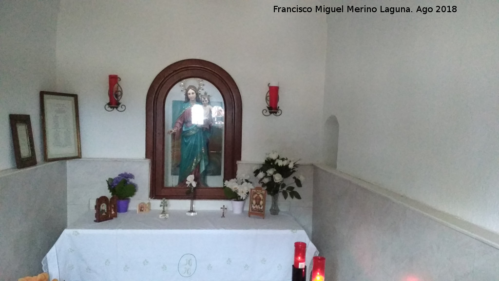 Ermita de la Virgen del Rosario - Ermita de la Virgen del Rosario. Interior