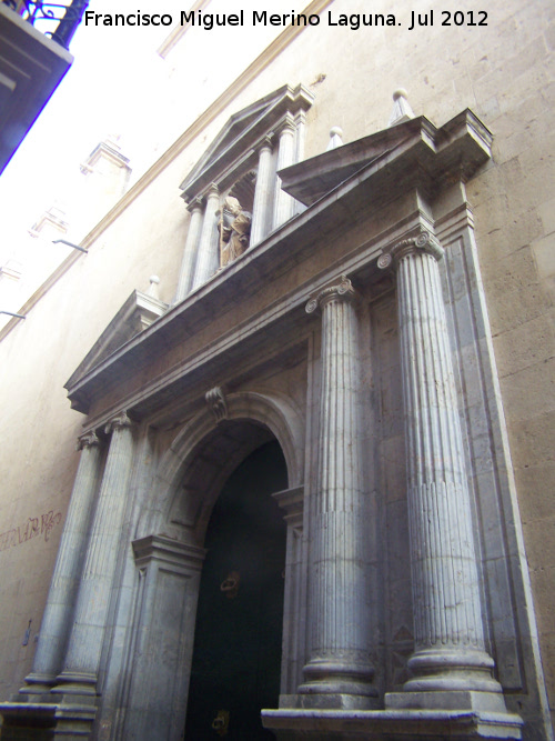 Concatedral de San Nicols de Bari - Concatedral de San Nicols de Bari. Portada lateral