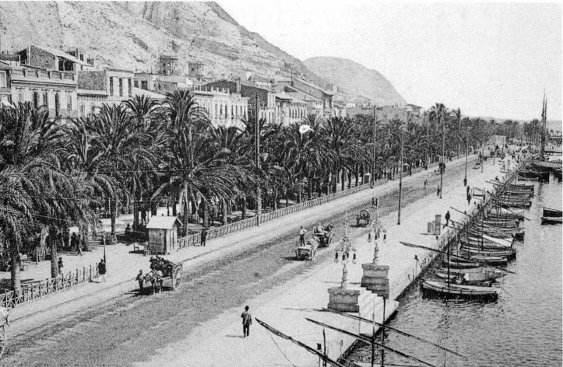 Explanada de Espaa - Explanada de Espaa. Foto antigua