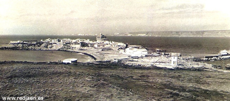 Isla de Tabarca - Isla de Tabarca. Foto antigua